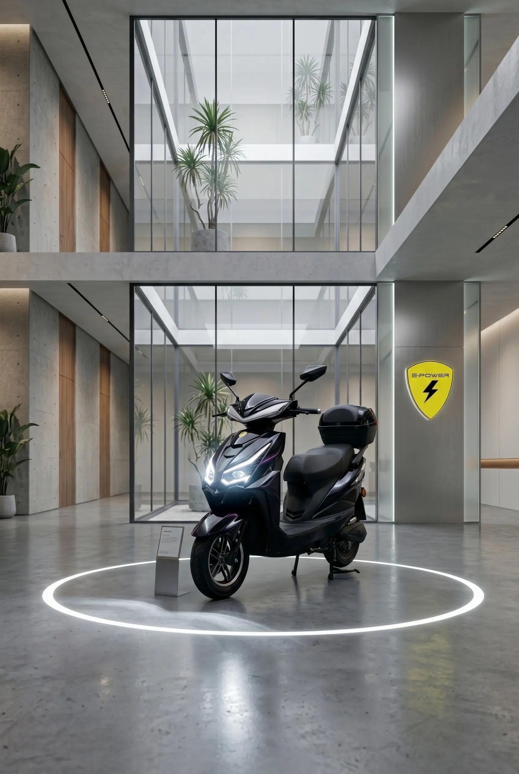 Conduite scooter électrique E-Power au Maroc